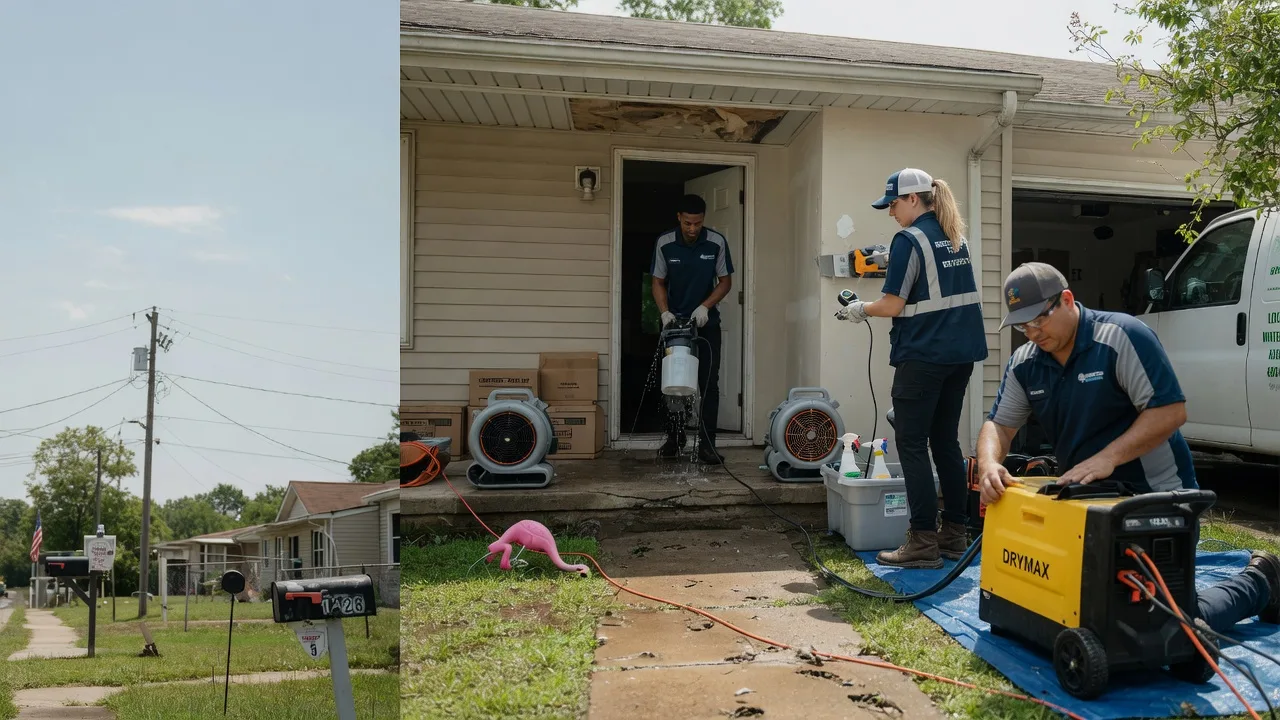 Storm Damage Water Removal in Kampsville, IL near me